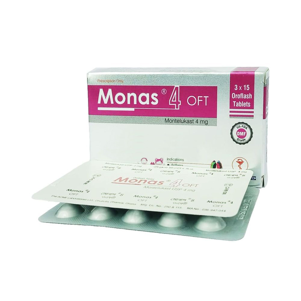 1760088144_monas-oft-4-mg-flash-tablet-28106954874-i1-aboaxuLDUgVoh3z500cj.jpeg Monas 4 OFT Tab - Image 1