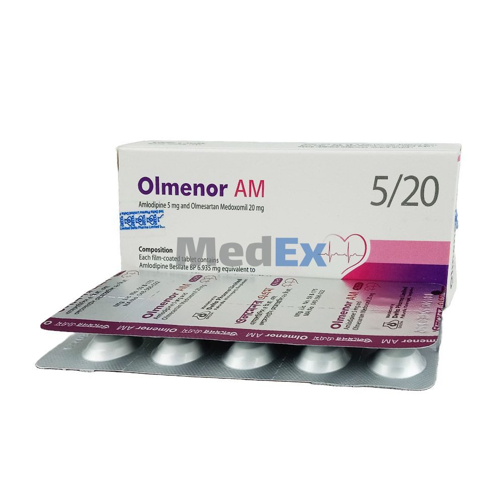 1763781035_olmenor-am-5-mg-tablet-20400593474-i1-l61gbv8dymcisadxxcaz.jpg Olmenor AM 5/20 Tab - Image 1